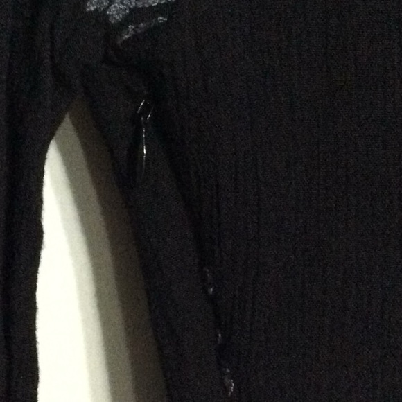 Free people black v neck dress size 0 - Picture 6 of 6